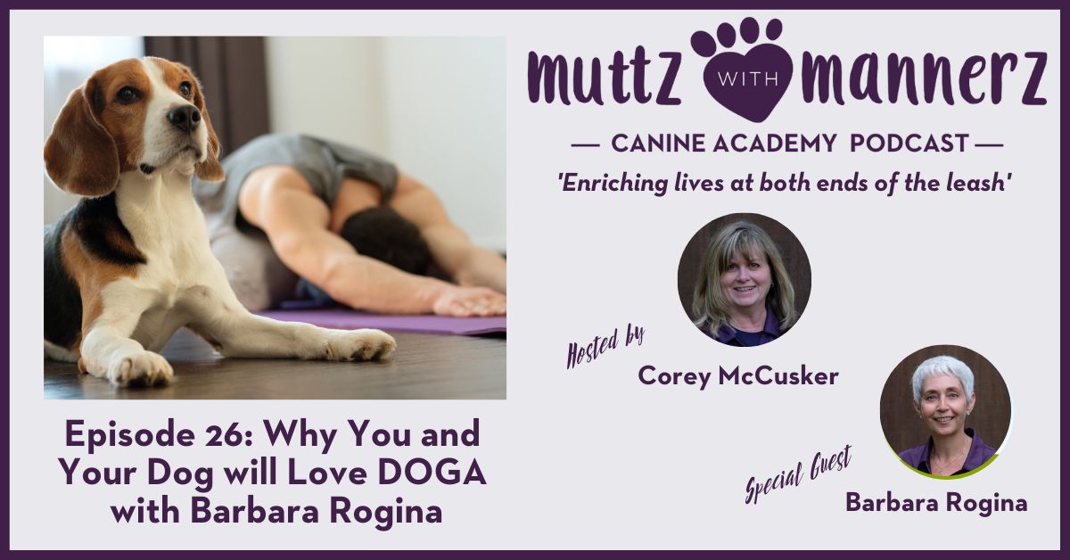 Episode 26: Why You and Your Dog will Love DOGA with Barbara Rogina